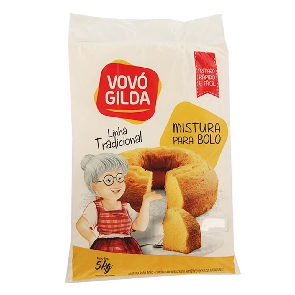 Bolo tradicional de trigo - Fácil